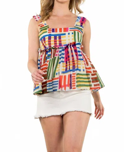 THML MARJORIE TANK TOP IN MULTI