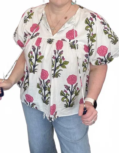 Thml Meadow Muse Top In White