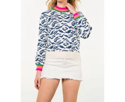 Thml Monica Sweater In Navy In Blue