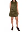 Thml Nina Shift Dress In Vine In Brown
