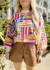 Thml Pattern Knit Sweater In Cream In White