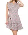 Thml Paulina Dress In Spring Floral In Multi