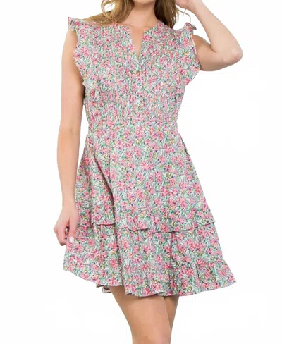 Thml Paulina Dress In Spring Floral In Multi