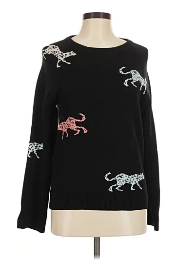 Pre-owned Thml Pullover Sweater In Black