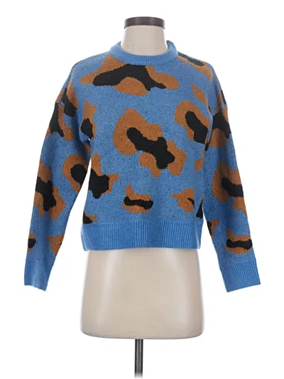 Pre-owned Thml Pullover Sweater In Blue