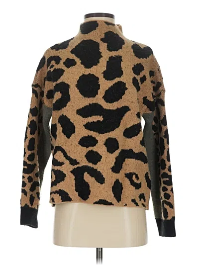 Pre-owned Thml Pullover Sweater In Brown