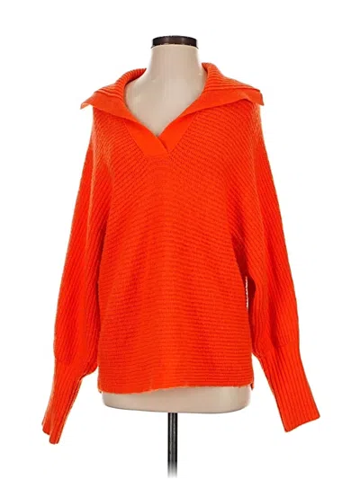 Pre-owned Thml Pullover Sweater In Orange