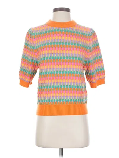 Pre-owned Thml Pullover Sweater In Orange