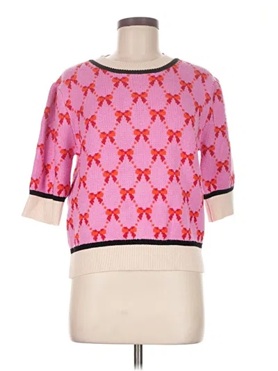 Pre-owned Thml Pullover Sweater In Pink