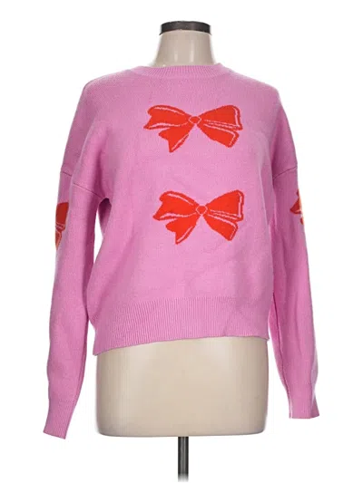 Pre-owned Thml Pullover Sweater In Pink