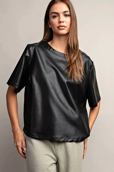 Thml Raven Street Top In Black