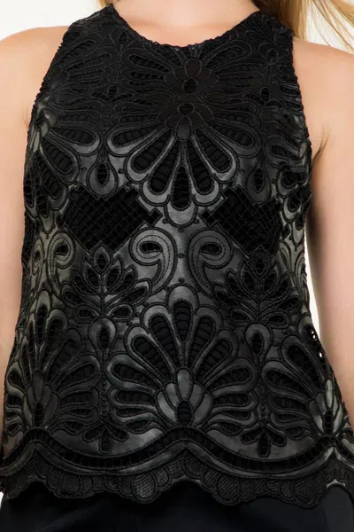 Thml Rebel Edge Skirt And Top Set In Black