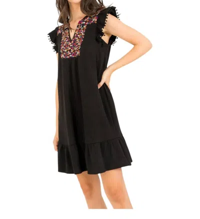 Thml Right Where I Need To Be Dress In Black