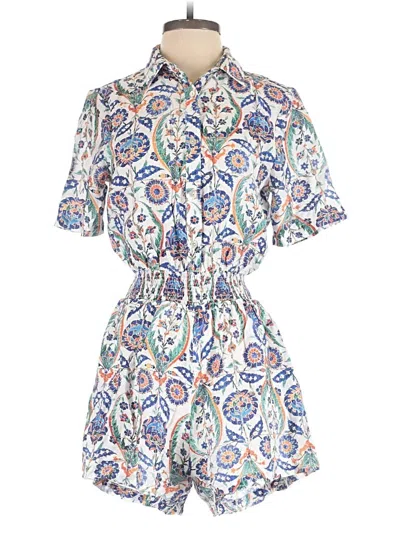 Pre-owned Thml Romper In White