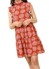 Thml Rustic Mini Dress In Red