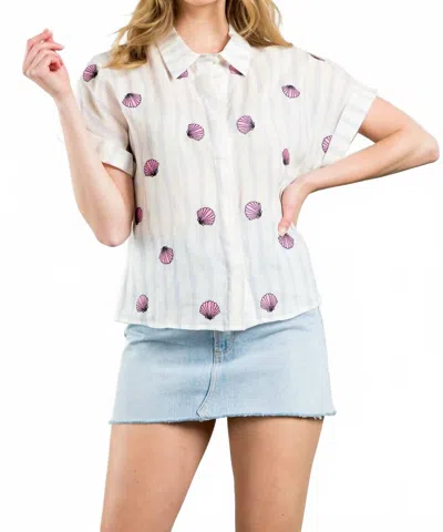 Thml Seashells Top In White