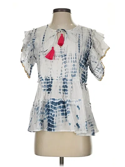 Thml Short Sleeve Blouse In Multi