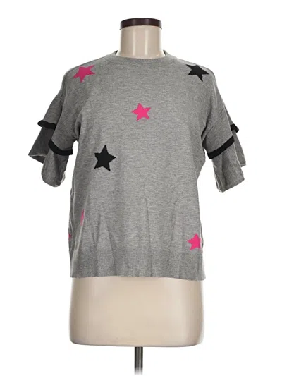 Pre-owned Thml Short Sleeve T-shirt In Gray