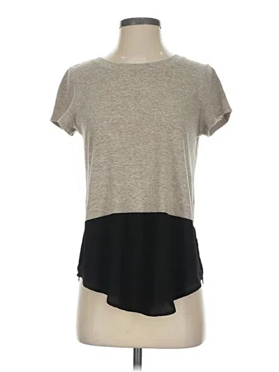 Pre-owned Thml Short Sleeve T-shirt In Gray