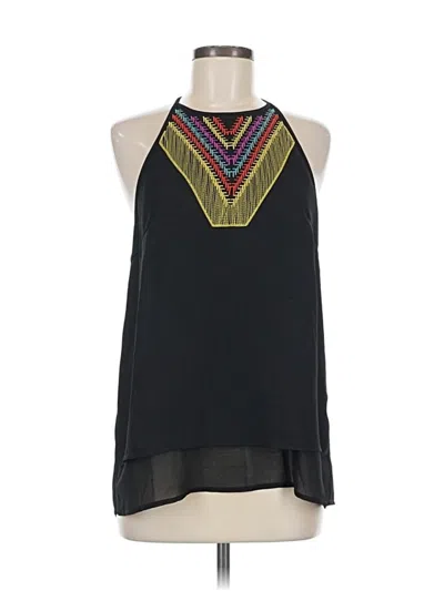 Pre-owned Thml Sleeveless Blouse In Black