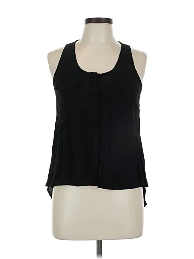 Pre-owned Thml Sleeveless Blouse In Black