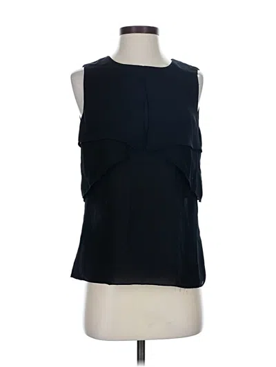 Pre-owned Thml Sleeveless Blouse In Black