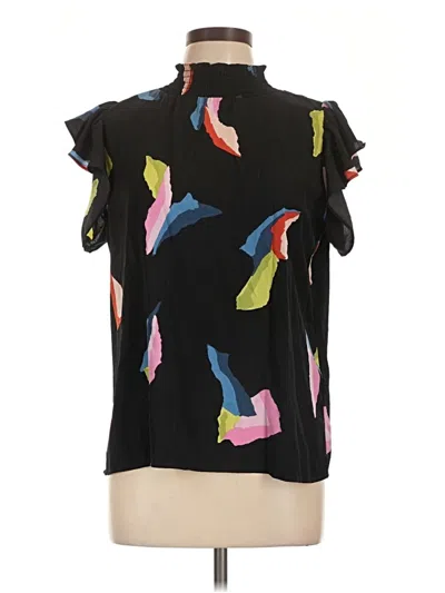 Pre-owned Thml Sleeveless Blouse In Black