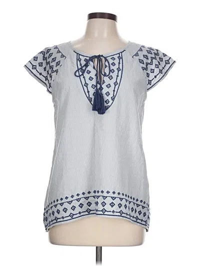 Pre-owned Thml Sleeveless Blouse In Blue