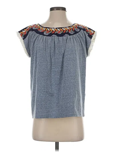 Pre-owned Thml Sleeveless Blouse In Gray
