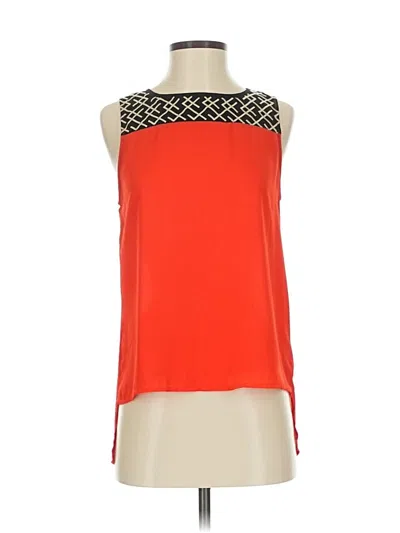 Pre-owned Thml Sleeveless Blouse In Orange