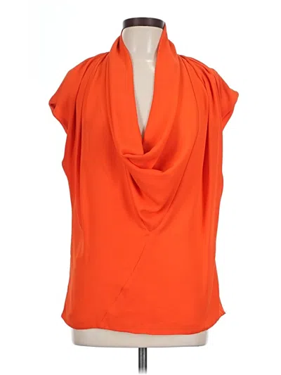 Pre-owned Thml Sleeveless Blouse In Orange