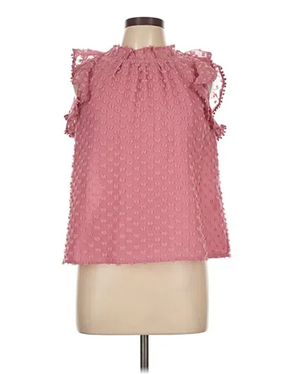 Pre-owned Thml Sleeveless Blouse In Pink