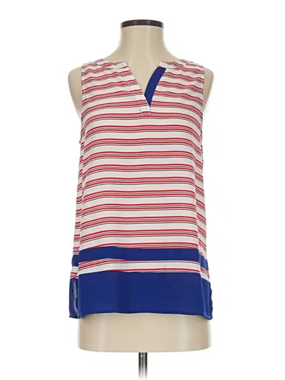 Pre-owned Thml Sleeveless Blouse In Red