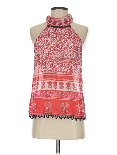 Pre-owned Thml Sleeveless Blouse In Red
