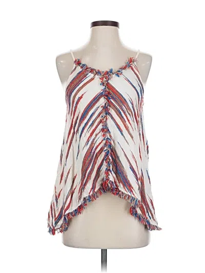 Pre-owned Thml Sleeveless Blouse In White