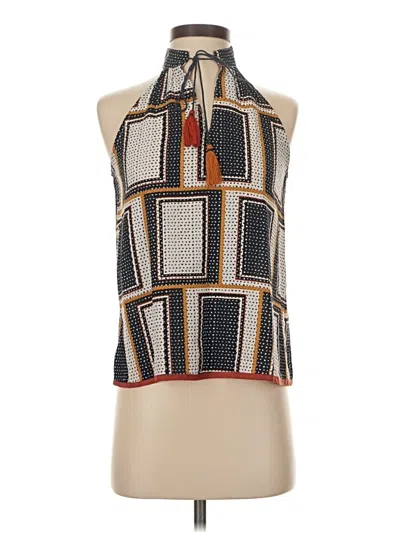 Pre-owned Thml Sleeveless Blouse In White