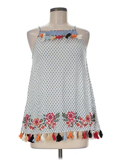 Pre-owned Thml Sleeveless Blouse In White