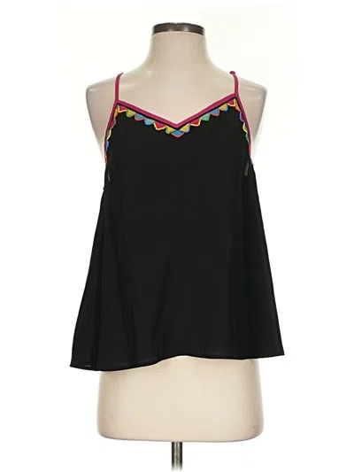 Pre-owned Thml Sleeveless Top Black Halter Neckline Tops