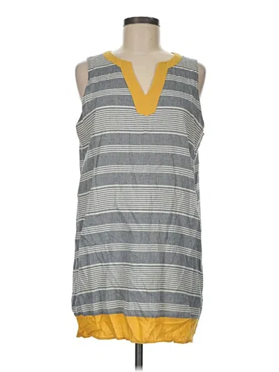 Pre-owned Thml Sleeveless Top Gray V-neck Tops