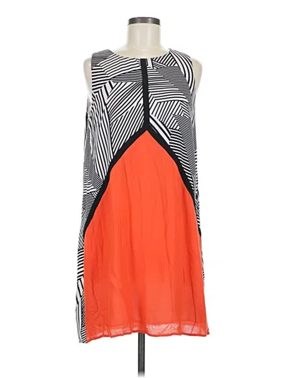 Pre-owned Thml Sleeveless Top Orange Strapless Neckline Tops