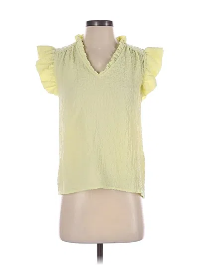Pre-owned Thml Sleeveless T-shirt In Yellow