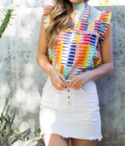 Thml Somewhere Over The Rainbow Top In Multi