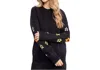 Thml Star Sleeve Sweater In Black In Black
