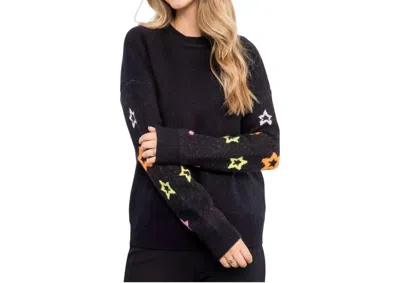 Thml Star Sleeve Sweater In Black