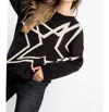 Thml Star Sweater In Black In Black