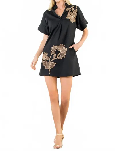 Thml Stevie Mini Dress In Black