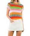 Thml Stripe Summer Sweater In Multi In Multi