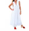 Thml Sunday Stroll Midi Dress In White In White
