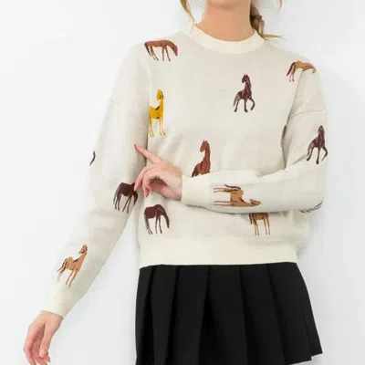 THML THE STABLE HORSE SWEATER