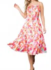 Thml Tiered Midi Dress In Multi Color In Multi